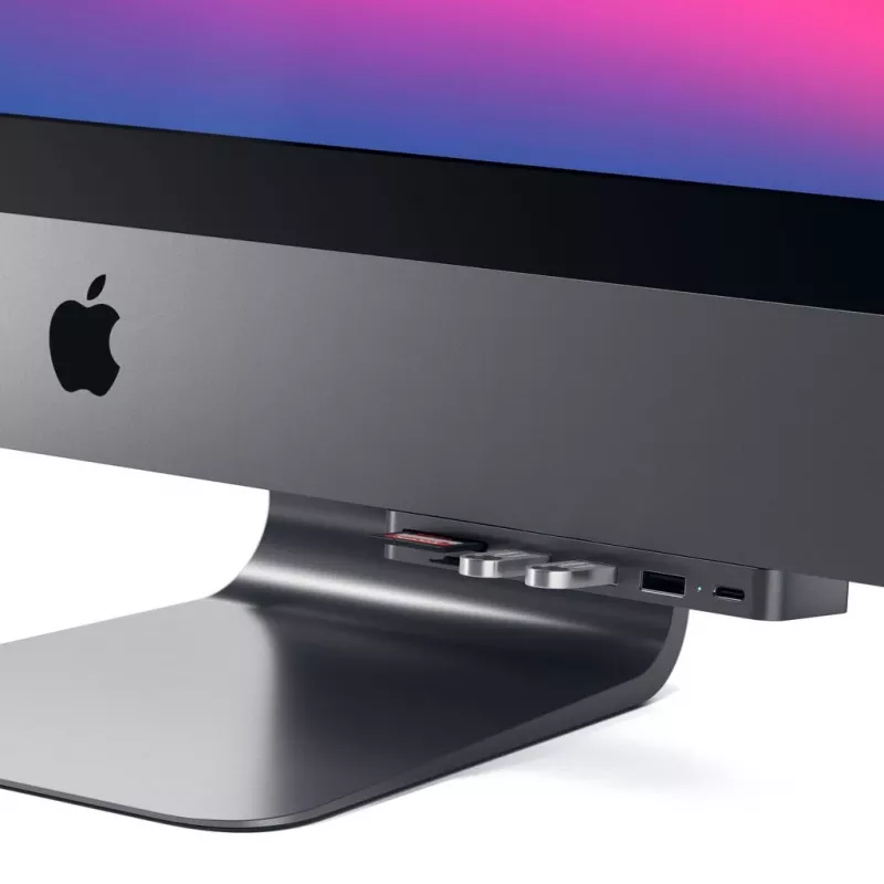 Dock para portátil/replicador de portas Satechi ST-TCIMHM USB 3.2 Gen 1 (3.1 Gen 1) Type-C cinzento