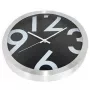 NXT Relógio 13803 Big Numbers, Ø35 cm, parede, preto