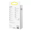Cabo Baseus Dynamic USB para Lightning, 2,4 A, 2 m (violeta)
