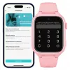 Smartwatch Stelio Junior Pro AI 4G ST-SWJ102-PK — relógio 4G para criança, rosa
