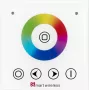 Controlador de painel de parede para fita LED EUROLITE 50531118 RGB RF, comando sem fios para painéis LED RGB