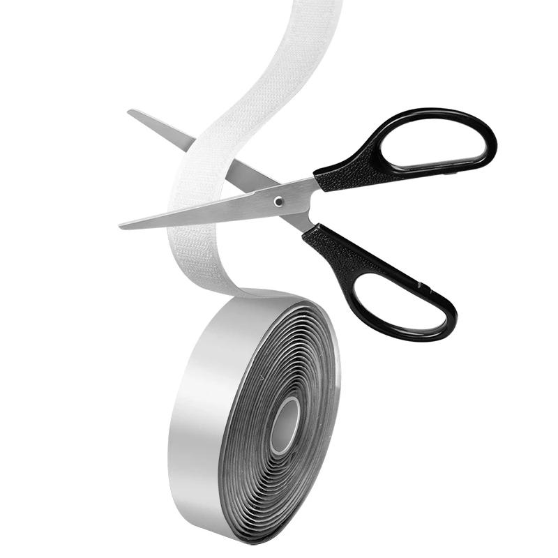 Abraçadeira de cabo autoadesiva 5m, branco