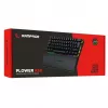 Teclado mecânico RAMPAGE PLOWER K60 com Blue-Switches e retroiluminação RGB