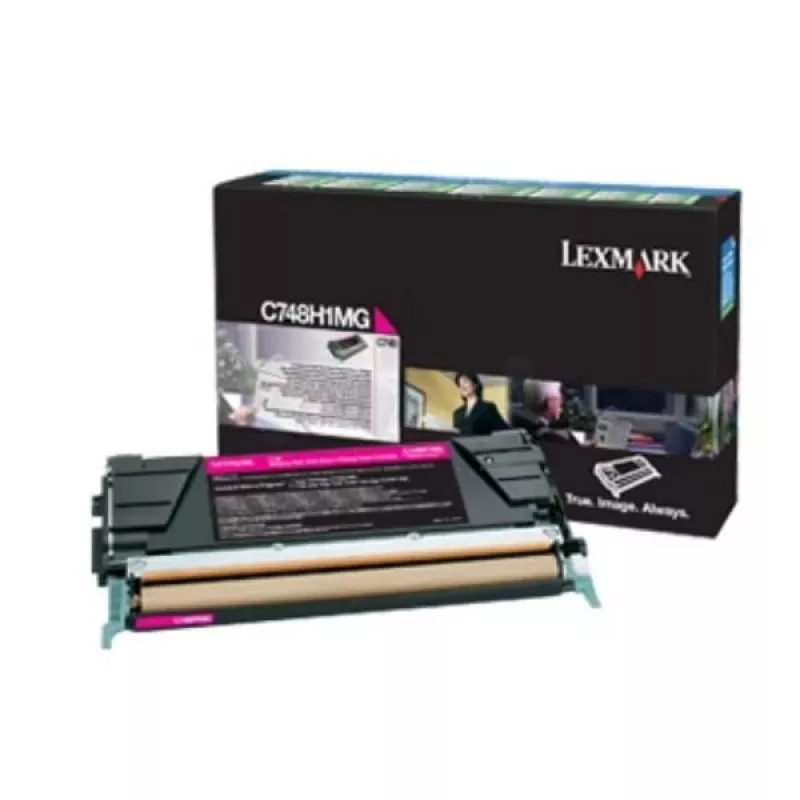 Toner Lexmark C748H3MG 10000 páginas magenta