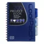 Caderno de espiral A5 Coolpack azul-escuro