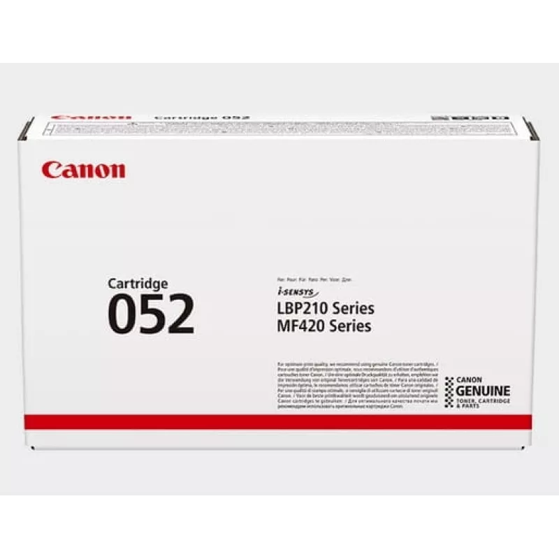Canon CRG-052H Cartucho de toner, preto, 9200 páginas