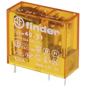 Relé de potência para PCB Finder 24 V AC 1,2 VA (40.31.8.024.0000)