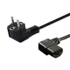 Cabo de alimentação SAVIO CL-115 IEC C13 para ficha, 1,2 m, preto