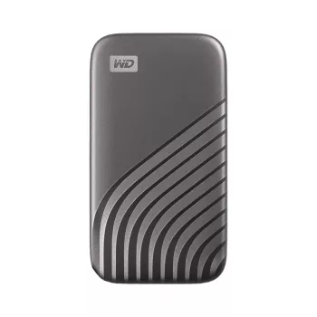 SSD externo | WESTERN DIGITAL | My Passport | 1TB | USB-C | velocidade de escrita 1000 MB/s | velocidade de leitura 1050 MB/s | WDBAGF0010BGY-WESN
