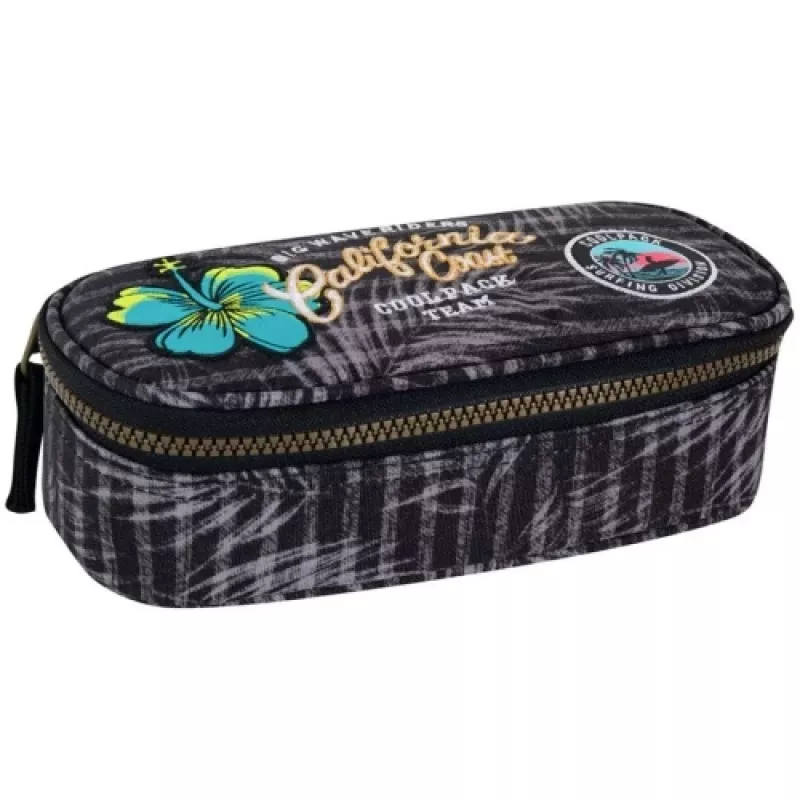Estojo CoolPack Campus Badges G cinzento