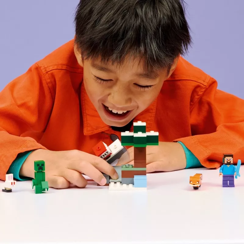 LEGO MINECRAFT 21583 A aventura de Steve na taiga