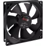 Inter-Tech F-92-S 88885180 ventoinha de caixa, 92 x 92 x 25 mm, 1500 rpm, 24 dB, preta