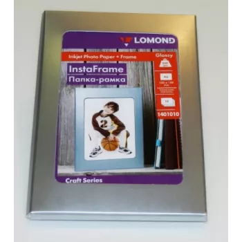 Papel de tinta a jato para fotografia Lomond Glossy 200 g/m² 10×15 cm, 15 folhas