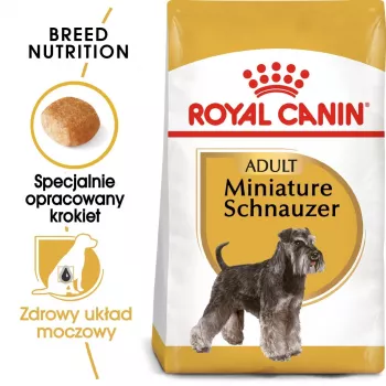 Ração seca para cães Royal Canin Miniature Schnauzer Adult, aves, 3 kg, para raças pequenas