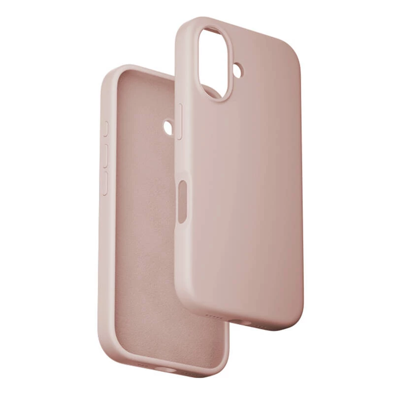 Capa protetora MagSafe Vention KUHP0-10 para iPhone 16, rosa, compatível com MagSafe, capa protetora fina