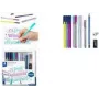 Conjunto de lettering manual Staedtler 100% PEFC – ferramentas para lettering de pincel e linhas finas