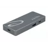 Leitor de cartões DeLOCK USB Type-C para CFast SD + hub USB