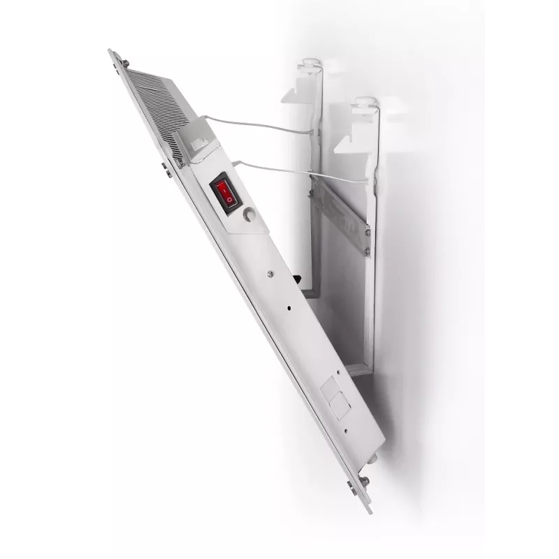 Mill | Aquecedor | MB800L DN Glass | Radiador plano | 800 W | Número de níveis de potência 1 | Adequado para divisões até 10-14 m² | branco | IPX4
