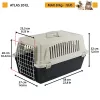 Ferplast Atlas 20 EL transportadora rígida para animais, cinzento/preto
