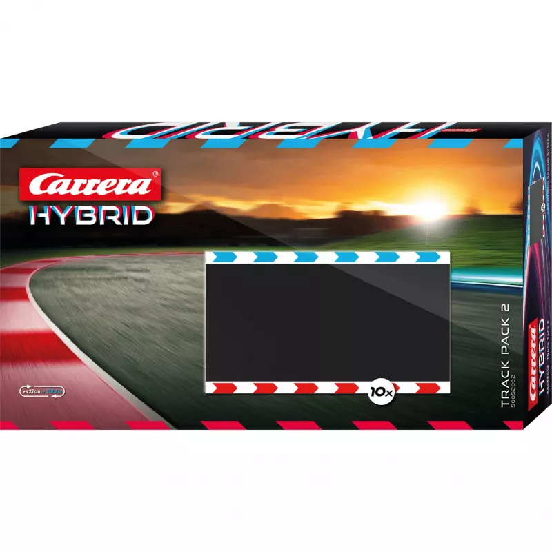 Pack de expansão de pista Slotcar CARRERA Hybrid Track Pack 2 expansão / conjunto com carro