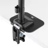 Maclean MC-929 placa de reforço de tampo para suportes de secretária para monitor, preto