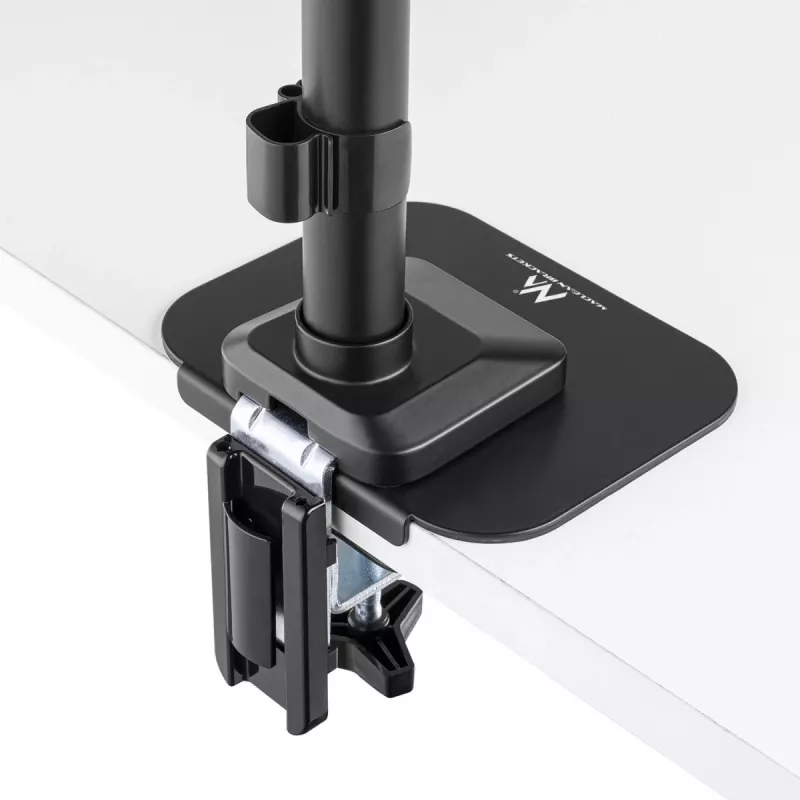 Maclean MC-929 placa de reforço de tampo para suportes de secretária para monitor, preto