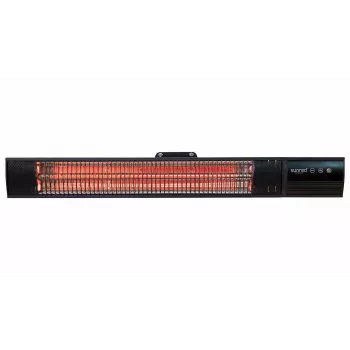 Aquecedor infravermelho SUNRED RD-DARK-25, 2500 W, Montagem na parede, IP55, preto