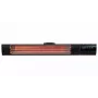 Aquecedor infravermelho SUNRED RD-DARK-25, 2500 W, Montagem na parede, IP55, preto