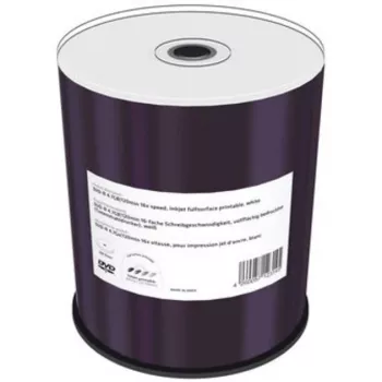 DVD-R MediaRange MR413 4,7 GB 16x imprimível a jato de tinta 100 unid.