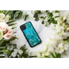 Capa protetora iKins para iPhone 11 Pro Max – Almond Blossom Preto