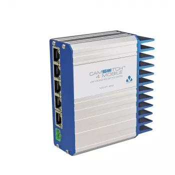 Switch Power over Ethernet Veracity VCS-4P1-MOB unidade móvel PoE de 4 portas
