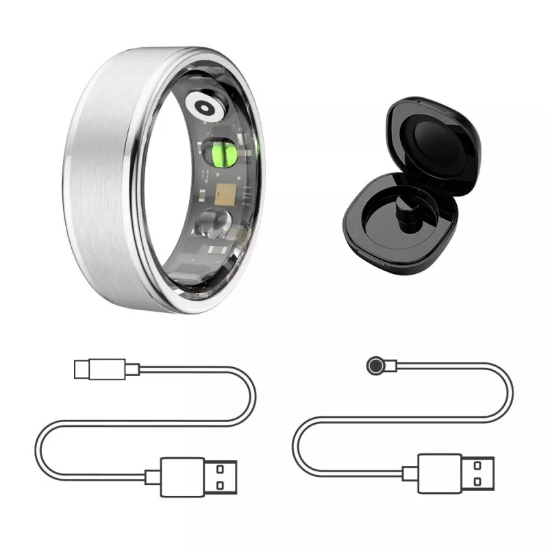 Anel inteligente MANTA SR01SL 62mm OneRing Silver