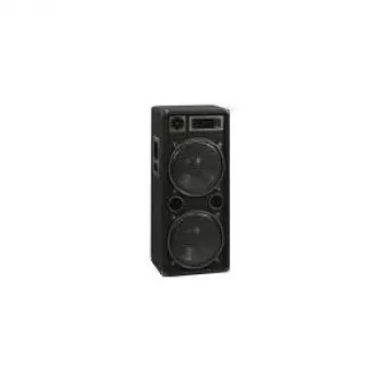 Amplificador Omnitronic DX-2222 preto 500 W