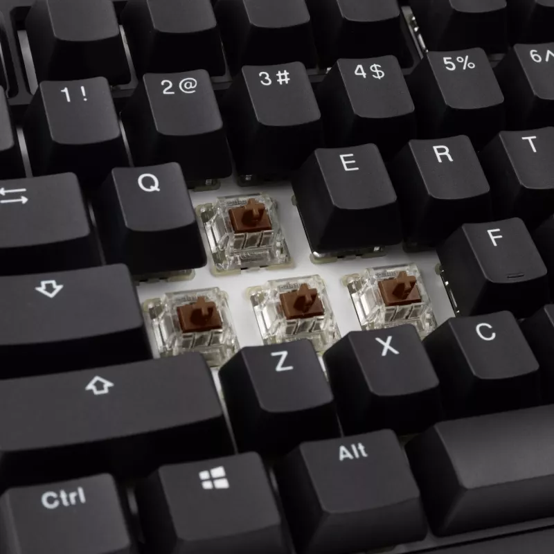 Teclado Ducky Tinker 75 Gaming USB Inglês Americano Preto