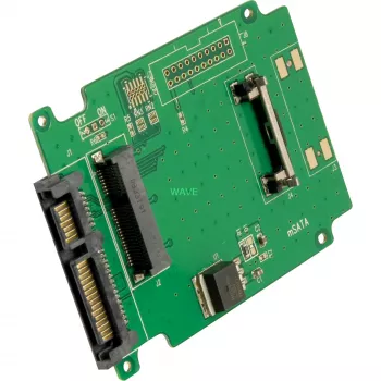 Conversor Delock SATA 22 pinos > mSATA - controlador de armazenamento - 1,8 polegadas (4,6 cm)