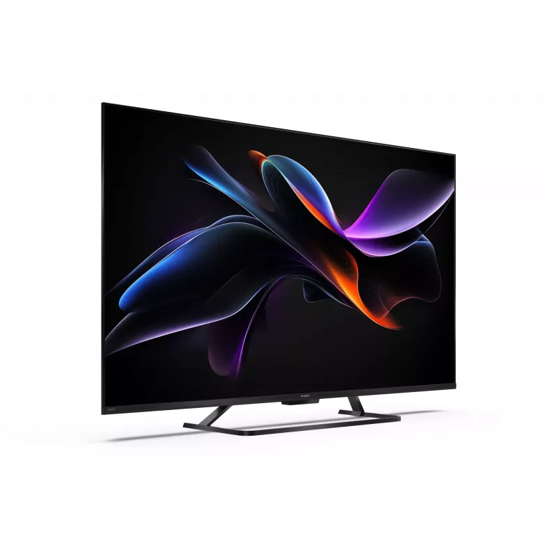 Smart TV Sharp 55HR7265E 55 polegadas Google TV, Preto, classe de eficiência energética F