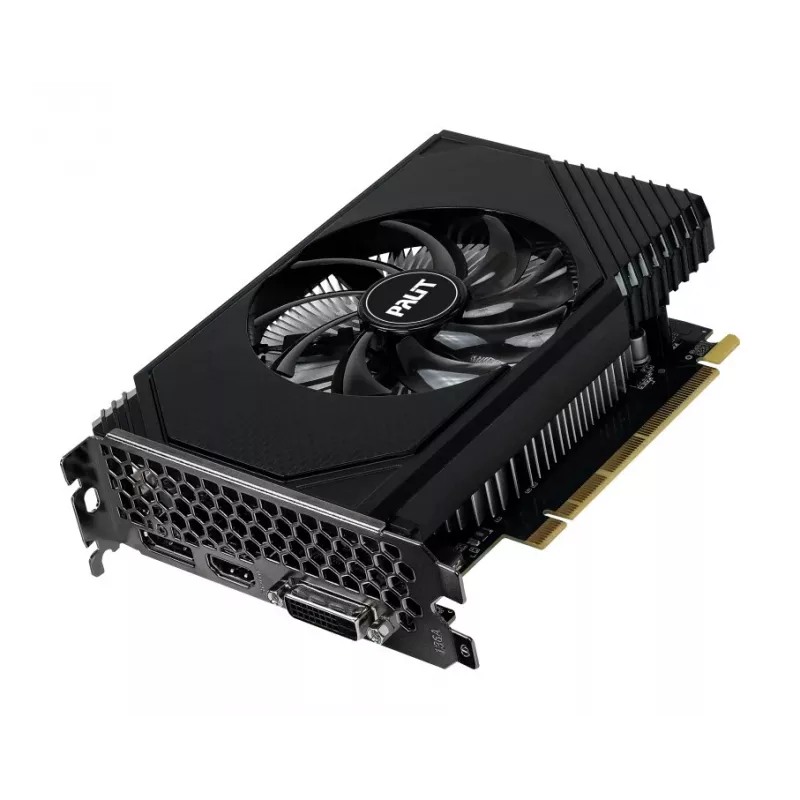 Placa gráfica PALIT GeForce RTX 3050 StormX OC – 6 GB GDDR6, 96 bits, PCIe 4.0, refrigeração ativa