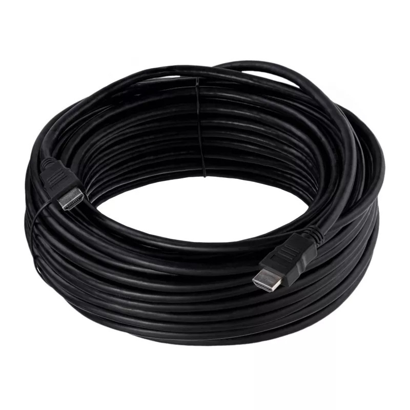 Cabo HDMI-1.4 Akyga AK-HD-200A, High Speed with Ethernet, 20 m, preto