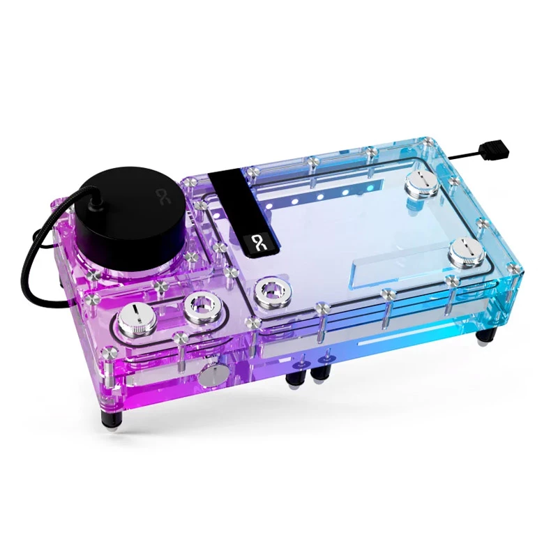 Alphacool Core Flat Reservoir 240, com bomba VPP - direita