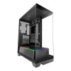 Caixa de PC Midi-Tower TACENS Mars Gaming MCPRISMA, preta, vidro temperado, compatível com ATX/Micro-ATX/Mini-ITX, 2x 3,5