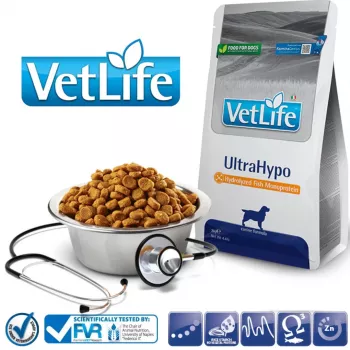 FARMINA Vet Life Ultrahypo Canine - Alimento seco para cães - 2 kg