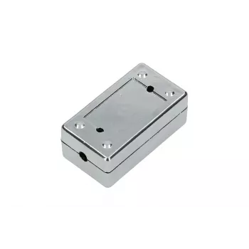 Caixa de ligação Extralink CAT5E STP, Barrel, conector, prateado