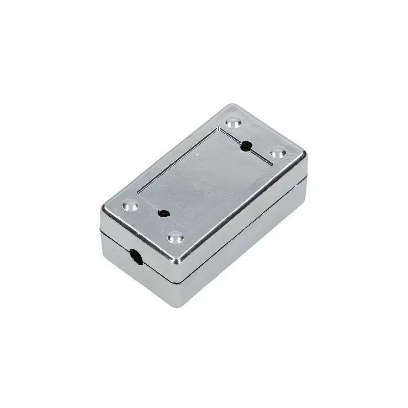 Caixa de ligação Extralink CAT5E STP, Barrel, conector, prateado