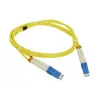 Cabo de fibra ótica InfiniBand Alantec FOC-LCLC-9SMD-1 1 m LC amarelo