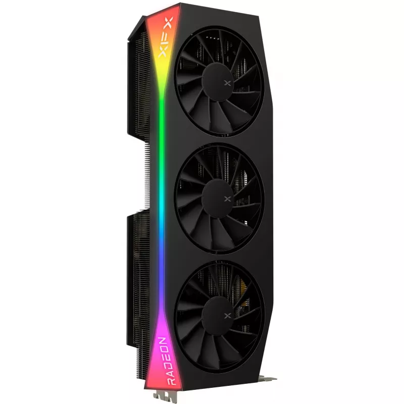 Placa gráfica XFX Radeon RX 9070 XT 16 GB GDDR6, 256-Bit, PCIe x16, 3 ventoinhas, HDMI 1 / DP 3