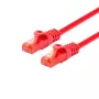 Cabo de rede LOGON Cat6 UTP 10 m, RJ-45–RJ-45, vermelho