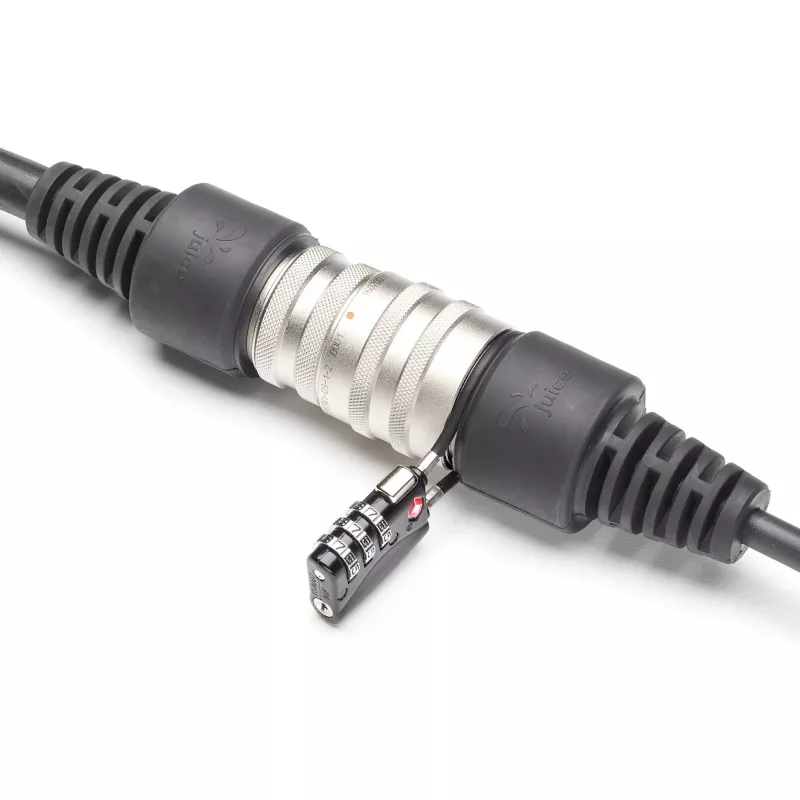Fechadura de segurança (preta, para JUICE CONNECTOR)