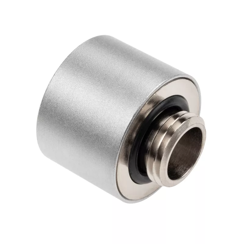 Conector de tubo OPTIMUS Optimus Flex conexão 16/10 mm, alumínio, prateado