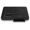 ICY DOCK EZ-Adapter MB104U-1SMB - controlador de armazenamento - 2.5, M.2 (6,4 cm) - M.2 Card (PCIe NVMe & SATA) / SATA SSD - USB 3,2 (Gen 2) - preto (MB104U