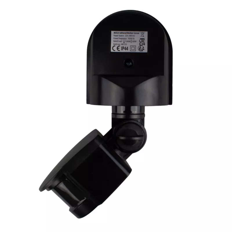 Sensor de movimento e crepuscular MACLEAN MCE25 B — detetor de movimento com sensor de luz, montagem em parede/teto